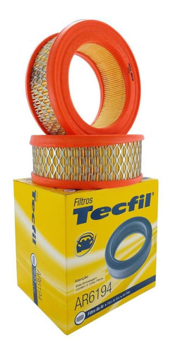 Filtro Ar Motor Tecfil Vw Fusca 1600 74 À 78