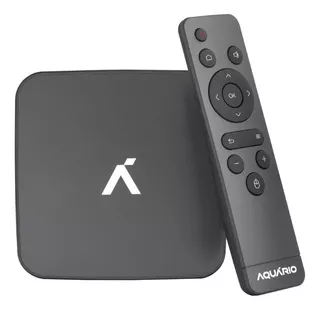 Tv Box Aquário Stv-3000 Plus Padrão 4k 16gb Preto Com 2gb Memória Ram