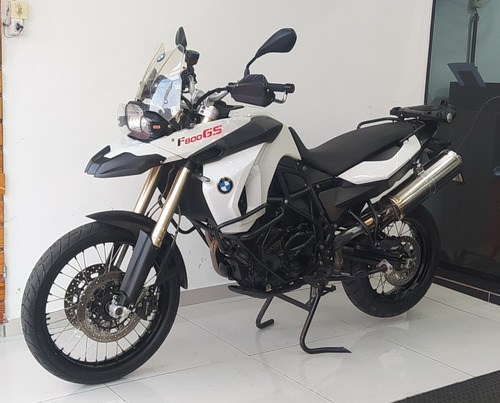 Imagem 2 de 9 de Bmw F800 Gs 2012 Branca Tebi Motos