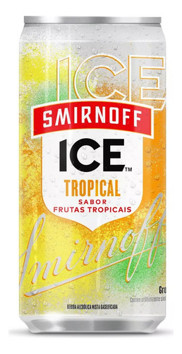 Bebida Alcoólica Mista Smirnoff Tropical 6 Latas Com 269ml
