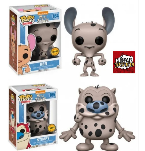 Funko Pop Ren & Stimpy 164 165 Chase Nuevos Raros Enfermos