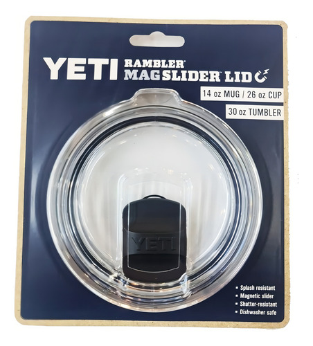 Tapa Yeti 30 oz Magnetica Magslider con codigo de registro autentic en empaque