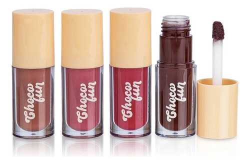 Tint Cream Ganache Choco Fun Fenzza Gloss Para Lábios Macios