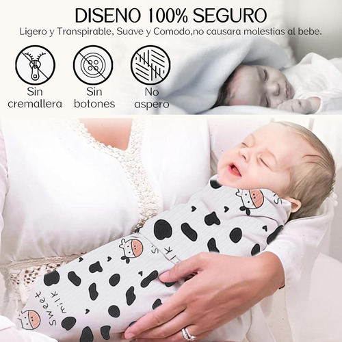 Saco De Dormir De Algodón Para Recién Nacidos