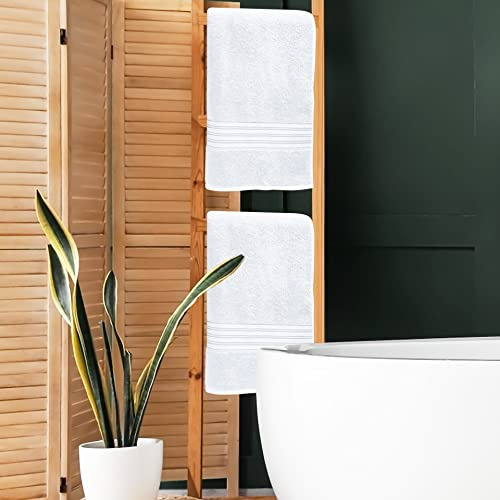 Juego De 2 Toallas De Baño 100% Algodón Ecológicas