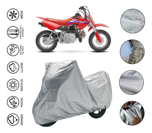 Loneta Afelpada Moto Para Honda Crf50f