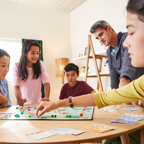Imagen 5 de 5 de Juego De Mesa Monopoly Clásico Hasbro