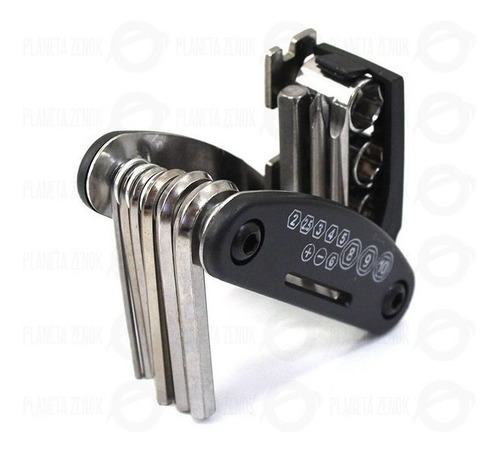 Imagen 3 de 6 de Kit Bicicleta Inflador Herramientas Parche Ciclismo Motoscba