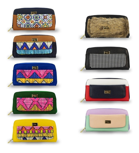 Cartera  Dama Juvenil Varias Combinaciones ¡precios Mayoreo!