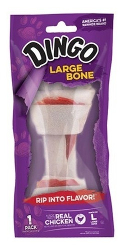 Golosina Masticable Para Perros Dingo Large Bone