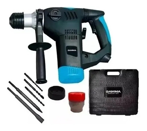 Imagen 1 de 8 de Rotomartillo Gamma G1951 Martillo Rotativo Con Maletin1500w