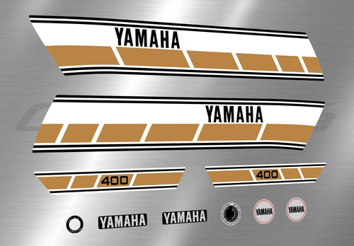 Calcos Yamaha Rd 400. 76., 77 Daytona. Varios Colores