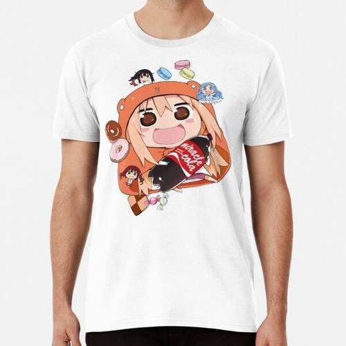 Remera Himouto! Umaru-chan Chibi Anime Manga- Sosteniendo Co