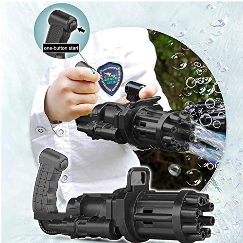 Ametralladora De Burbujas Juguete Pistola Máquina Automática