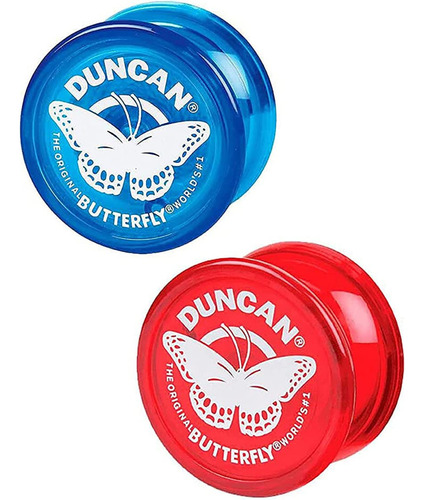 Juguete Yoyo Yoyo Duncan Butterfly - Paquete De Dos - Rojo Y