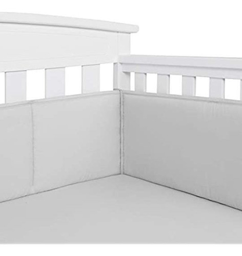 Tillyou Baby Safe Crib Bumper Pads For Standard Cribs Machi