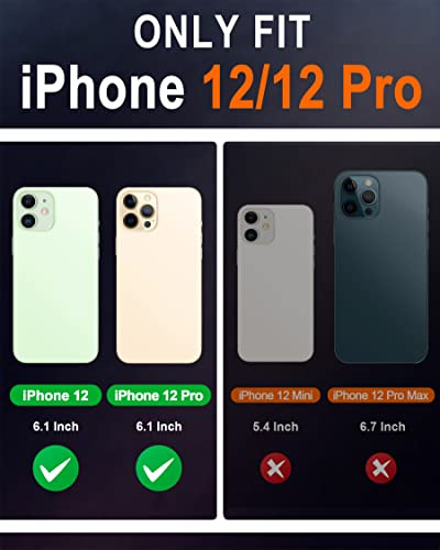 Funda Para iPhone 12/12 Pro Oscuro 6.1puLG Piel