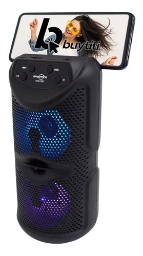 comprar Parlante Portatil Greatnice Bt 2x3  Gts-1557