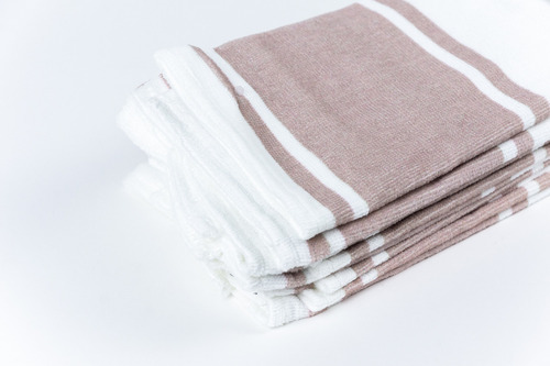 Paquete De 3 Secadores De Cocina, Colores, Hilasal Color Beige