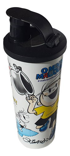 Copo Tupperware Clássico Desenho Menino Maluquinho