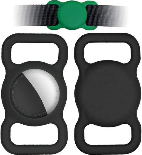 Imagen 3 de 8 de Funda De Silicona Para Correa Perro Compatible Airtag