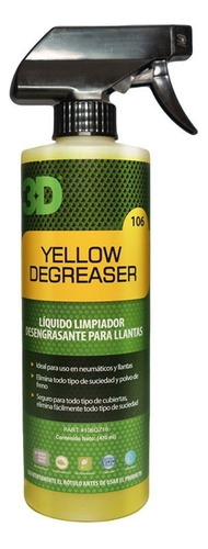 Yellow Degreaser 3d - Para Llantas