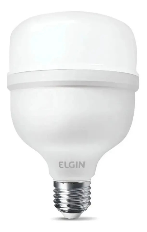 Lâmpada Led Alta Potência Super Bulbo 40w Branco Frio Elgin Cor da luz Branco-frio