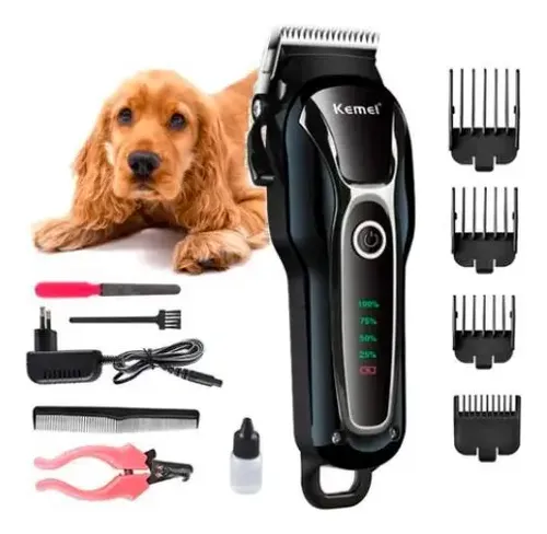 Máquina Tosa De Pet Profissional Kemei 1991