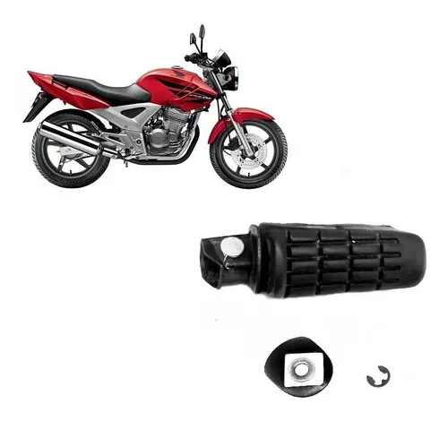 Pedaleira Moto cbx 250 Twister cb 300R cbx 200 Strada Titan 150