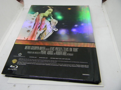 Blu Ray - Elvis Presley On Tour-digibook- Impt -com Legendas (Usado)