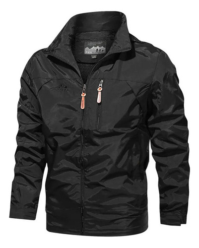 Chamarra Impermeable Con Capucha Transpirable Para Hombre