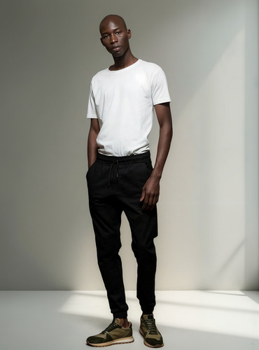 Remera Cuello Redondo Basic Hombre Cero Es Tres