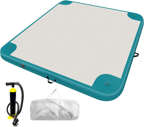 Plataforma De Muelle Inflable, Balsas Flotantes Inflables De