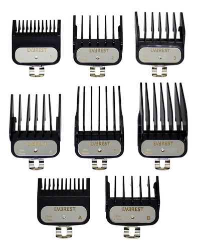 Everest Black Hair Clipper Cortadora Profesional Dp-1 6c