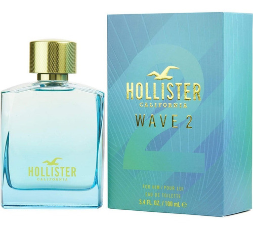 Hollister California Wave 2 For Him 100ml Edt / Perfumes Mp