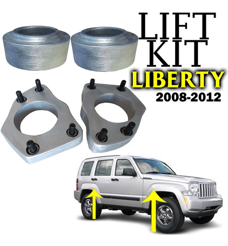 Lift Kit Elevación Suspensión Jeep Liberty 2002-2012
