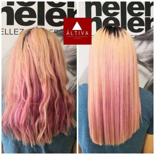 Keratina Oz Hidrolizada 2 En 1, Alisa 95% Y Reconstruye 98%