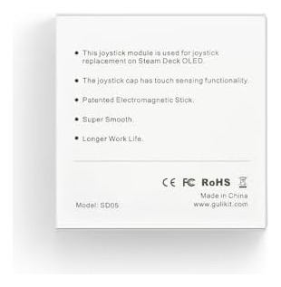 Aknes Gulikit De Efecto Hall Joysticks For Steam Deck Oled,