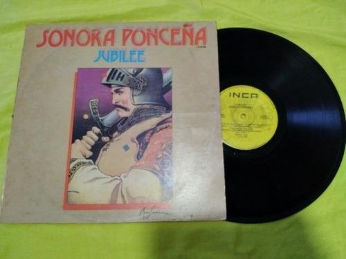 Sonora Ponceña Jubileo Lp Vinyl 1985 Venezuela Inca