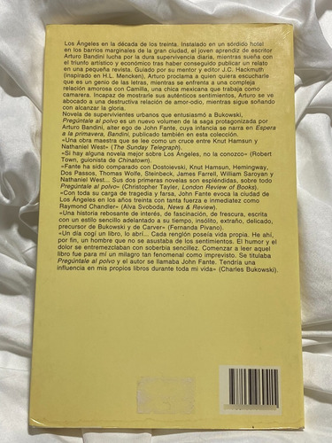 Pregúntale Al Polvo John Fante Anagrama (Usado)