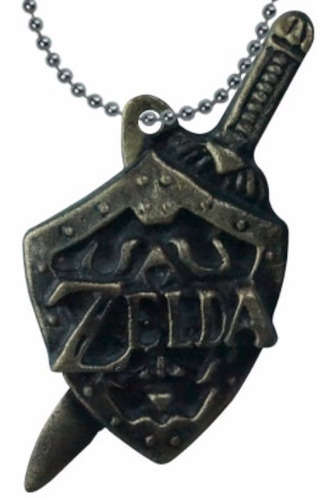 Legend Of Zelda Dije Collar Llavero Escudo Twilight Link