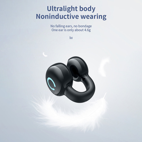 A Audífonos Estéreo Inalámbricos Clip Ear Bluetooth V5.3