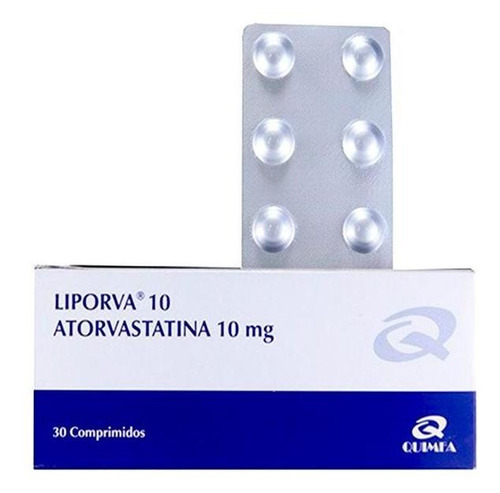 Liporva® 10mg X 30 Comprimidos - Atorvastatina