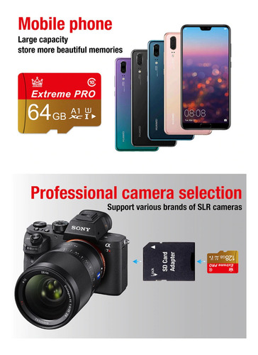 Cartao De Memória Microsd 32gb Extreme Pro Adaptador Sd