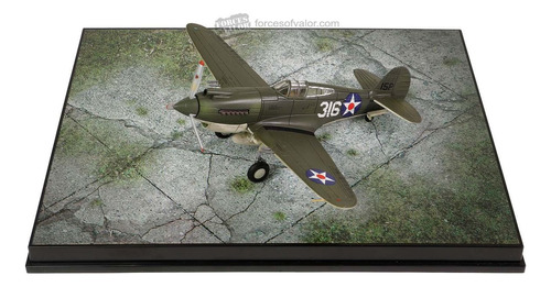 Avião P-40b Hawk 81a-2 United States Of America 1:72 Fov