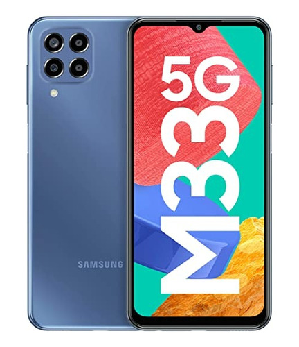 Samsung Galaxy M33 5g (6000 Mah) Dual Sim 128 Gb Blue 6 Ram