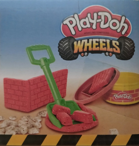 Play Doh Wheels Plastilinas Construcción Ladrillos Y Piedras