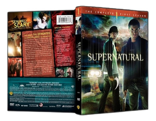 Box Sobrenatural - 1ª Temporada Dublada (raro) - 6 Dvds 