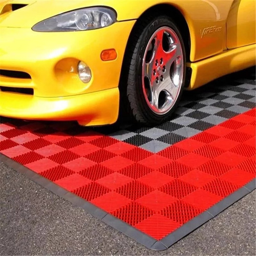 Piso Automotriz Baldosas Pvc Por Caja