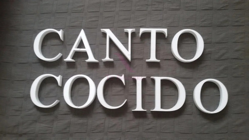9 Letras Corpóreas 40 Cm Tú Nombre Importa Carteles Polyfan